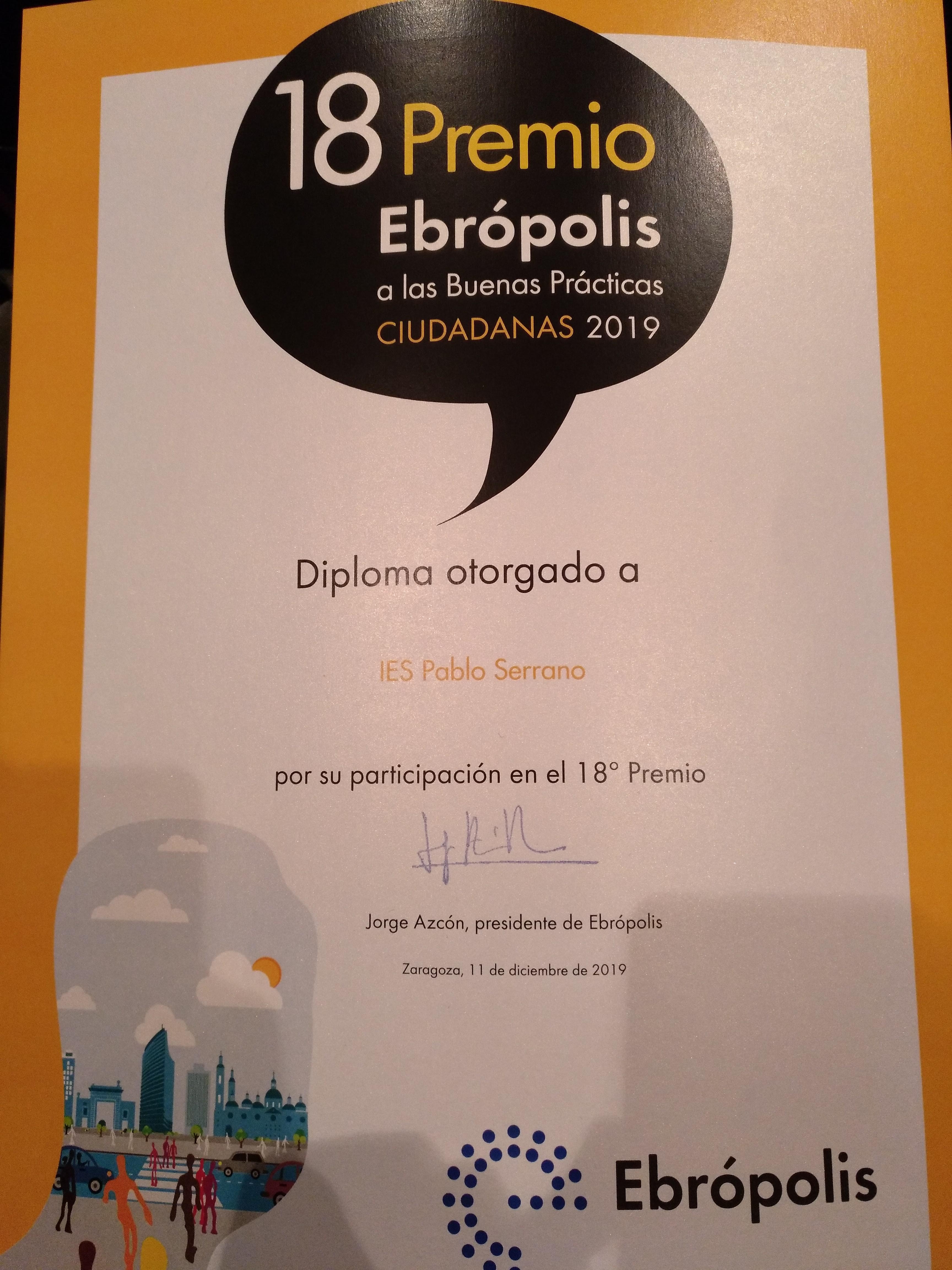 Premios Ebrópolis
